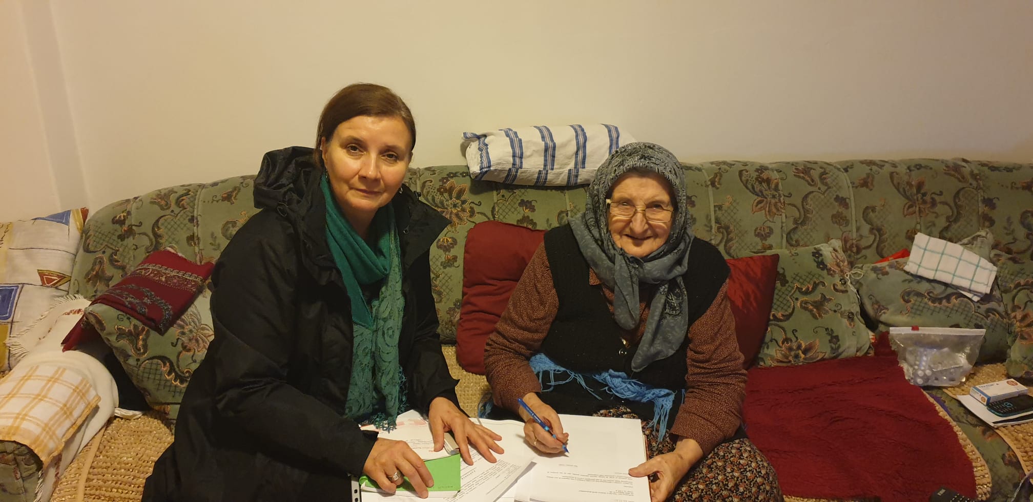 Humanitarna posjeta i dostava paketa u udaljena naselja